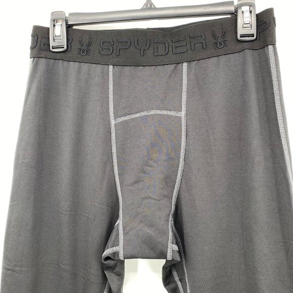 Spyder Active ProWeb Base Layer Pants Black Men's Size Medium - Picture 4 of 15